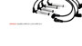 Imagen de JGO DE CABLES BUJIA GM S10/BLAZER 2.4MPFI 2000-2012